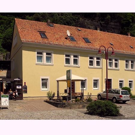 Pension Schwarz Bad Schandau Exteriör bild