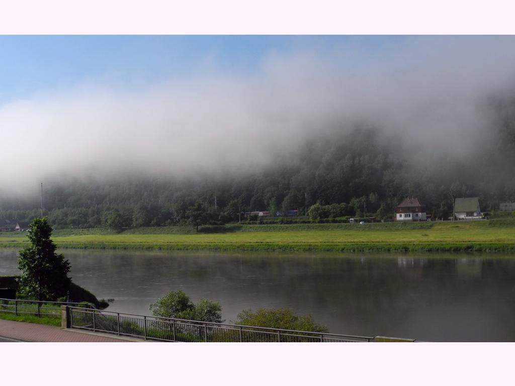 Pension Schwarz Bad Schandau Exteriör bild
