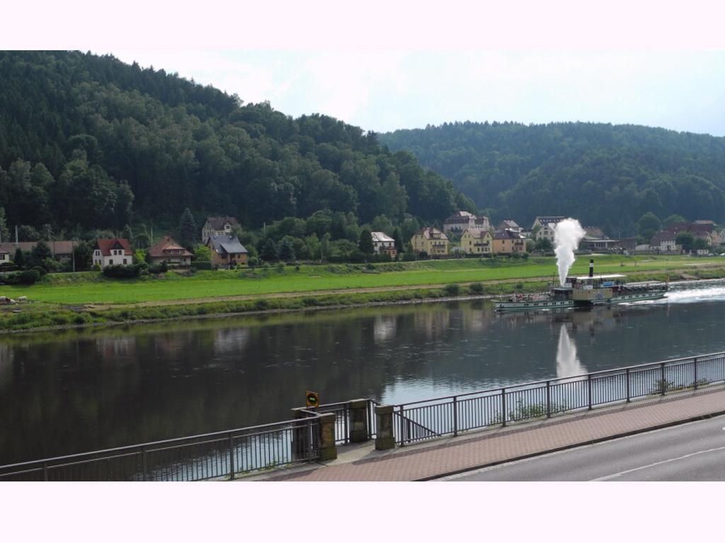 Pension Schwarz Bad Schandau Exteriör bild